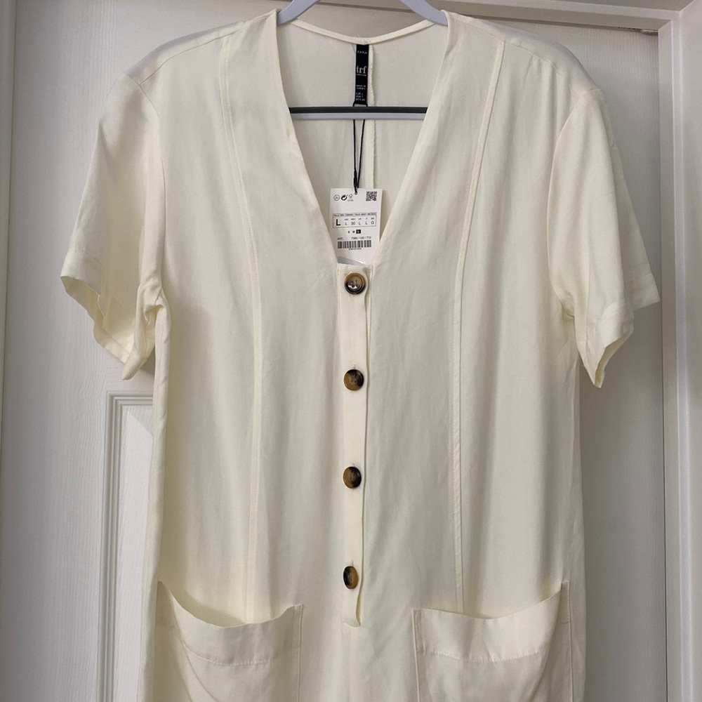 Zara Jumpsuit, Size Large, NWT